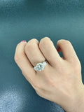 ⁠The Eternal Round-Cut Moissanite Engagement Ring